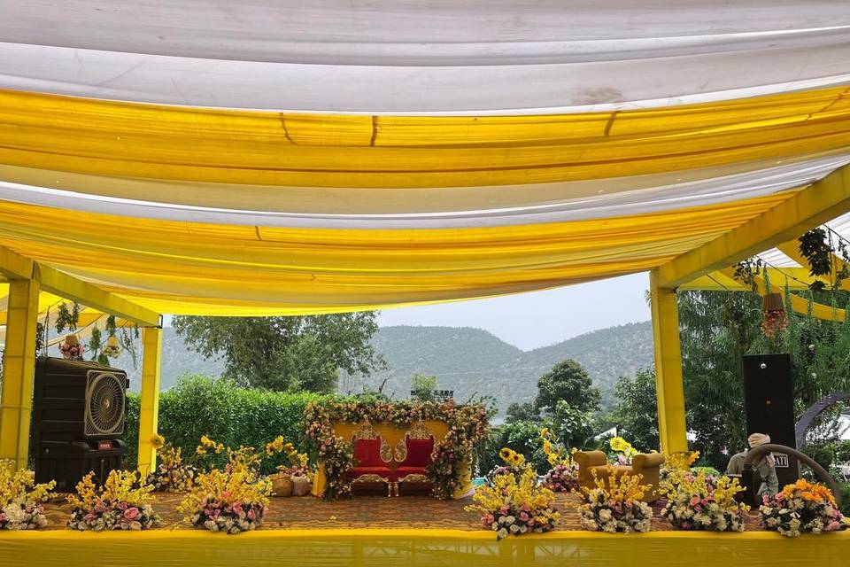 Haldi decor