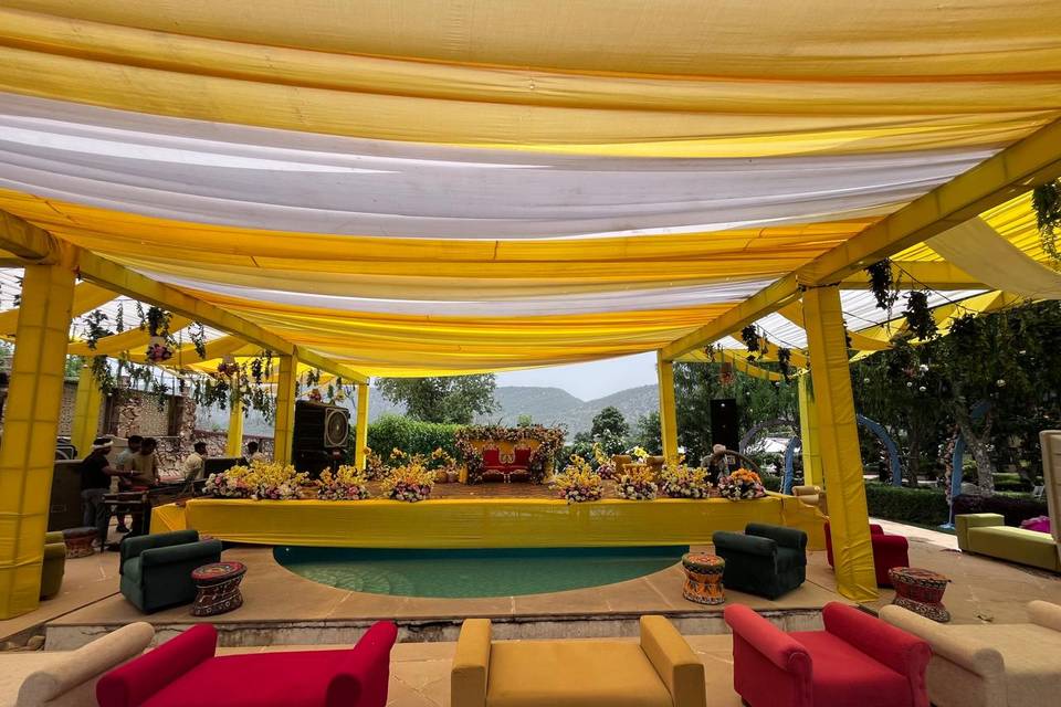 Haldi decor