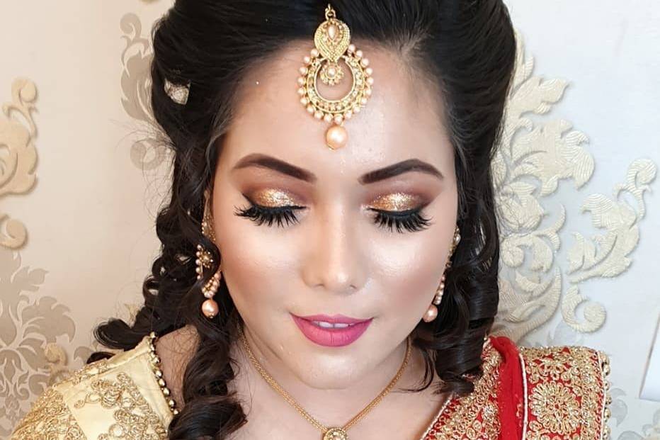 Bridal makeup