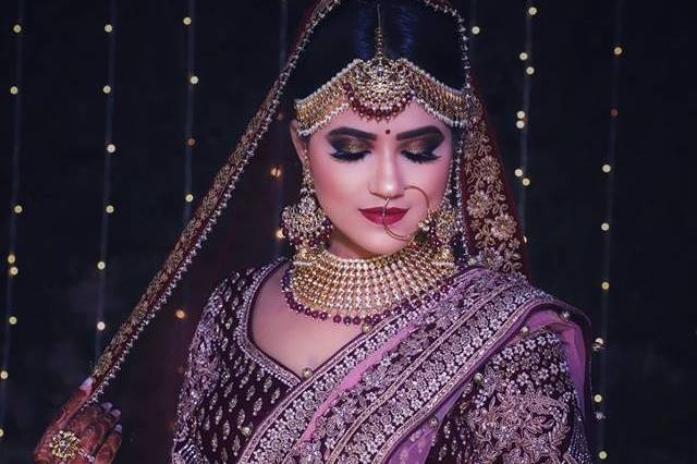 Bridal makeup