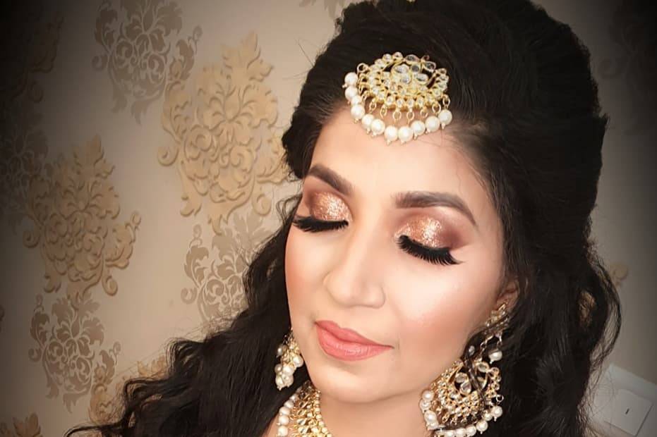 Bridal makeup