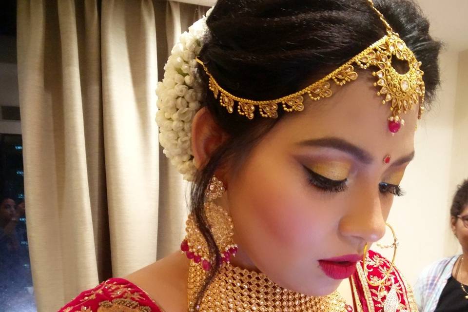 Bridal makeup