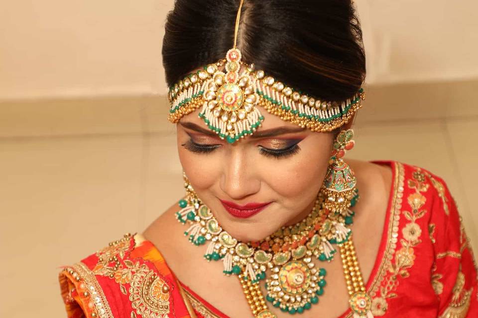 Bridal makeup