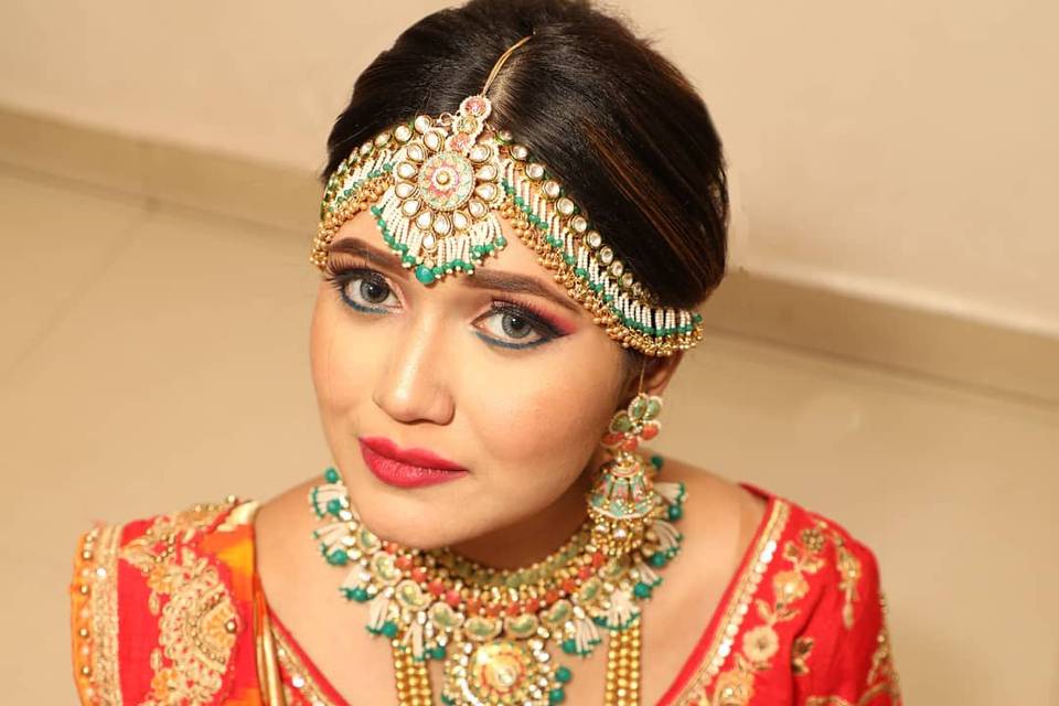Bridal makeup