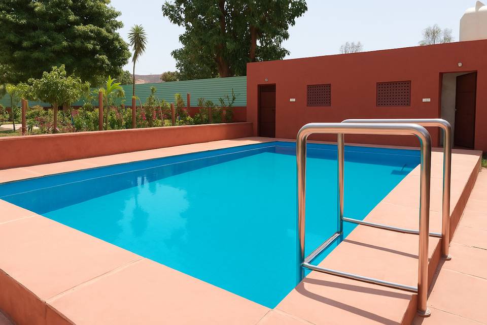 Poolside