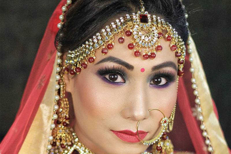 Bridal makeup