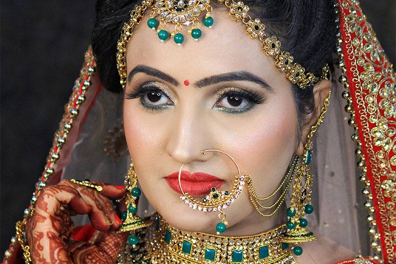 Bridal makeup