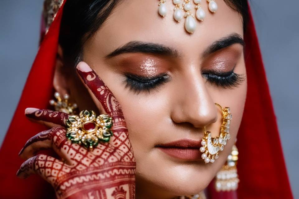 Wedding day HD Makeup