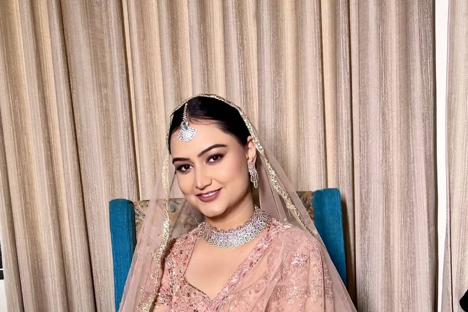 Wedding day Nude Makeup