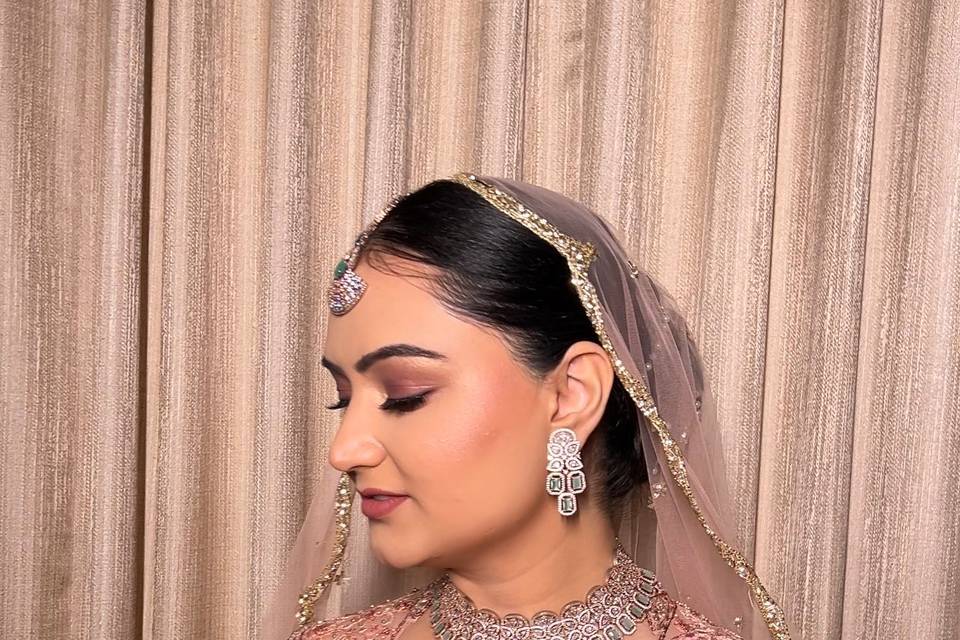 Wedding day Nude Makeup