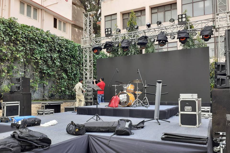 Stage setup