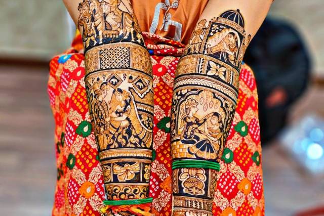 Mehndi Artist in Hyderabad - SUMIT MEHNDI ART - Wedding Byte