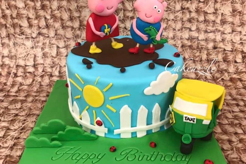 Racing Cars Cake – Heidelberg Cakes