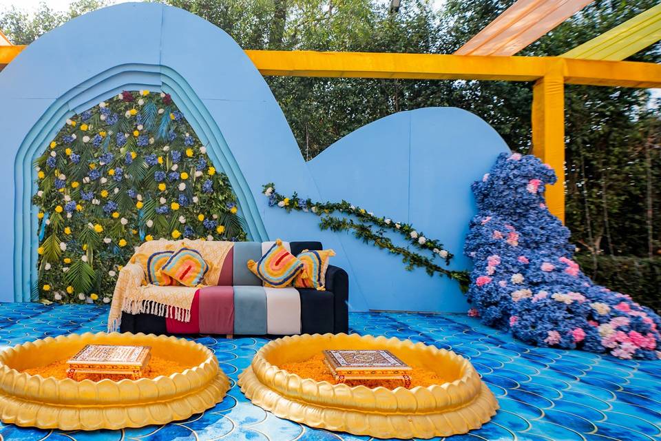 Haldi decor