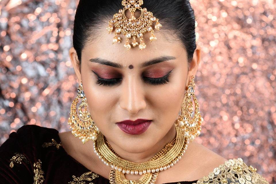 Bridal makeup