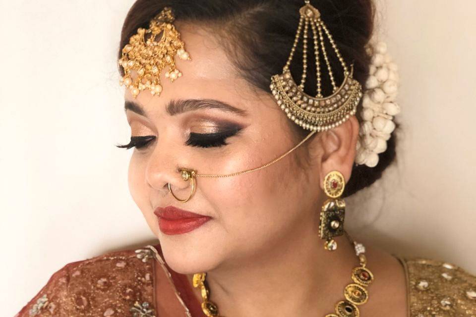 Bridal makeup