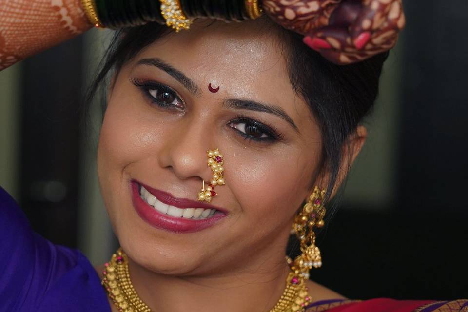 Bridal makeup