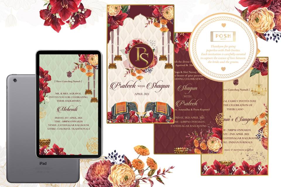 Wedding invite