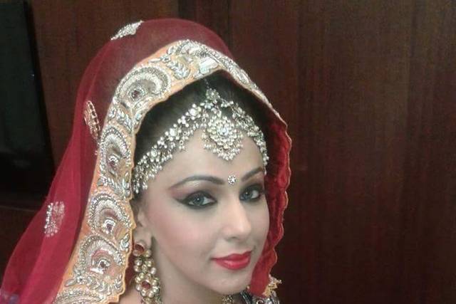Bridal makeup