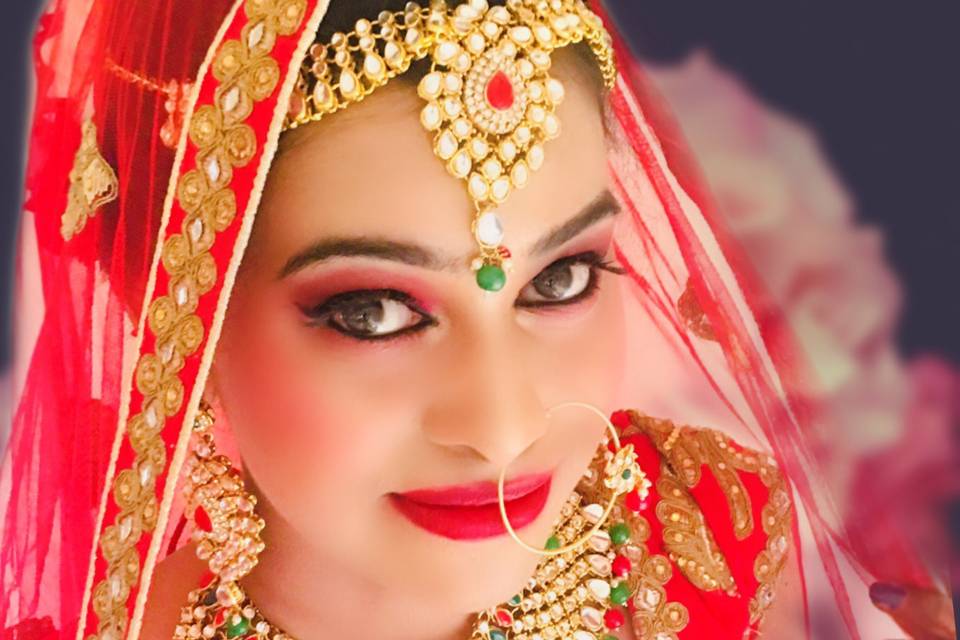 Bridal makeup