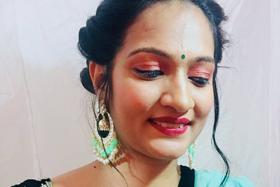 Bridal makeup