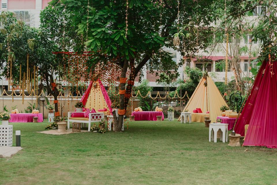 Haldi decor