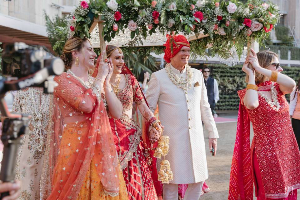Bridal Entry - ITC Delhi