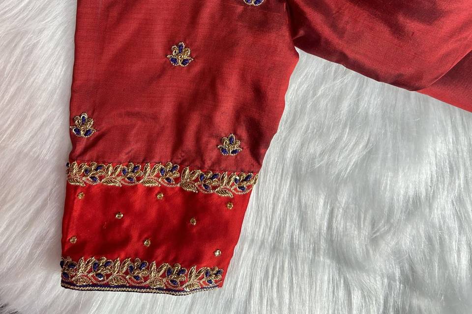 Wedding Blouse AARI Embroidery