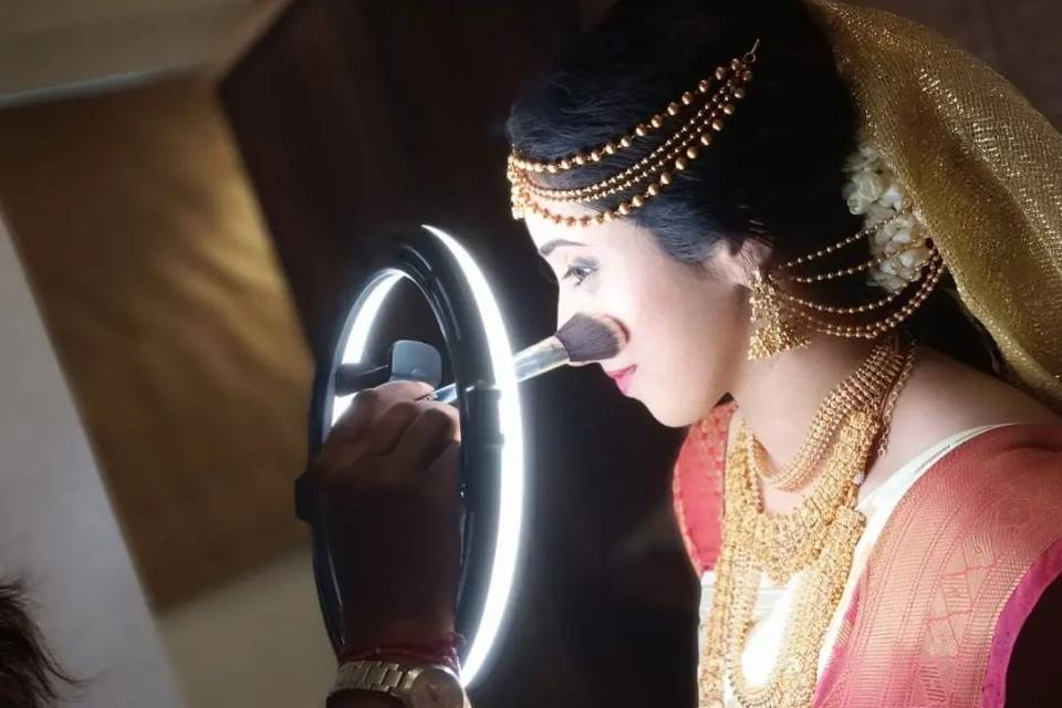 Bridal makeup