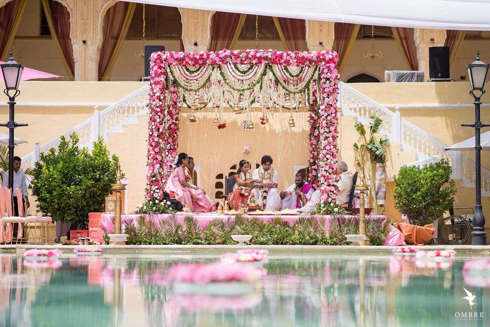 Poolside Mandap