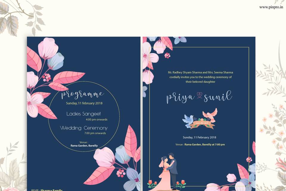 Wedding invite