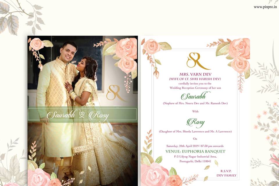 Wedding invite