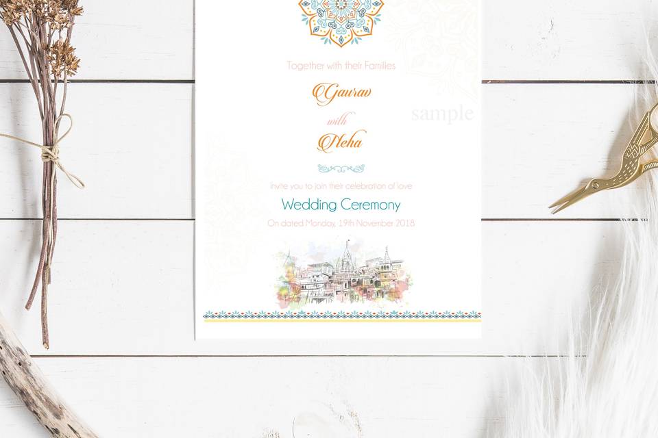 Wedding invite