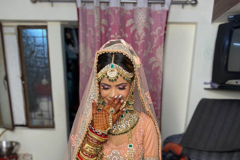 Bridal makeup