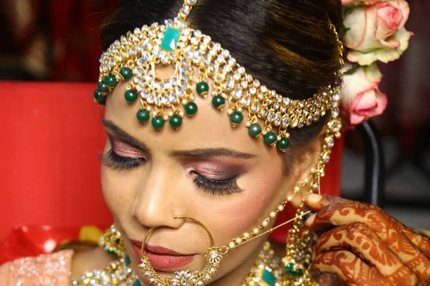 Bridal makeup