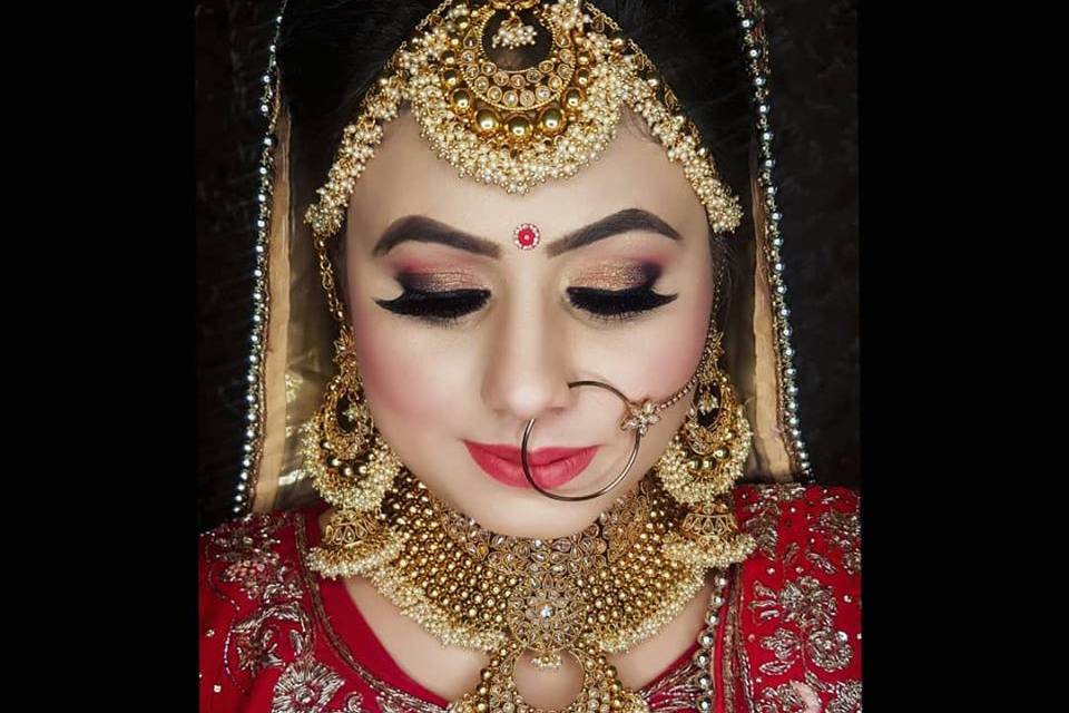 Bridal makeup