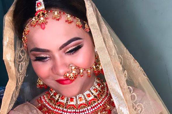 Bridal makeup