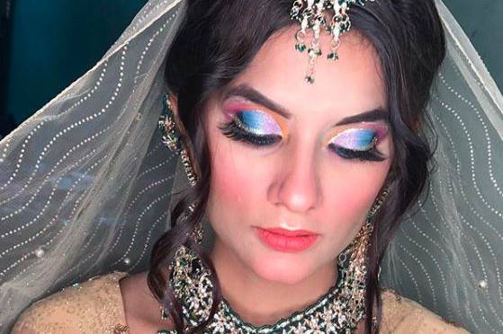 Bridal makeup