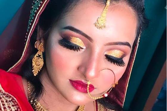 Bridal makeup