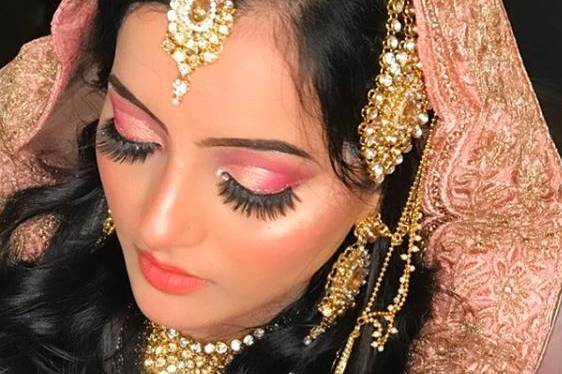 Bridal makeup