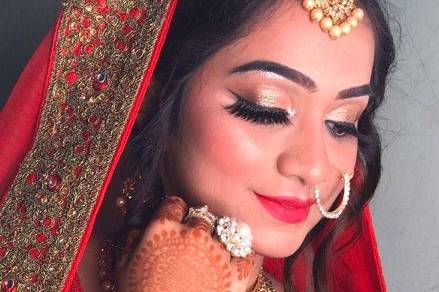 Bridal makeup