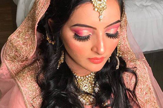 Bridal makeup