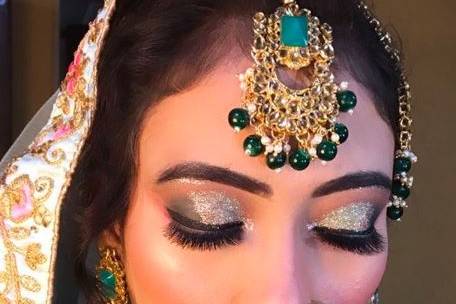 Bridal makeup