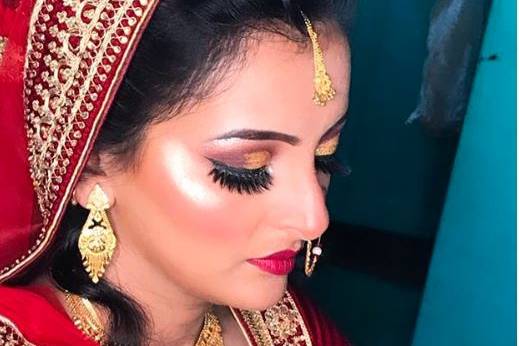 Bridal makeup