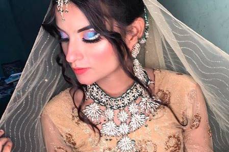 Bridal makeup