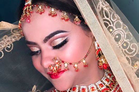 Bridal makeup