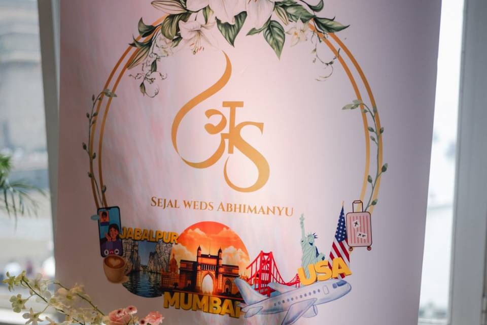 Welcome board