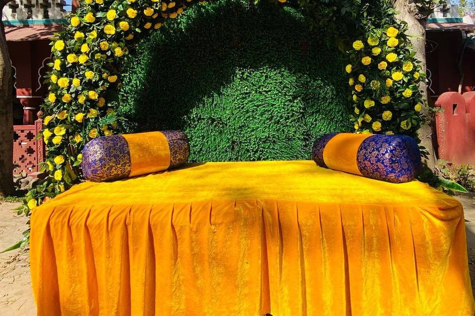 Haldi decor