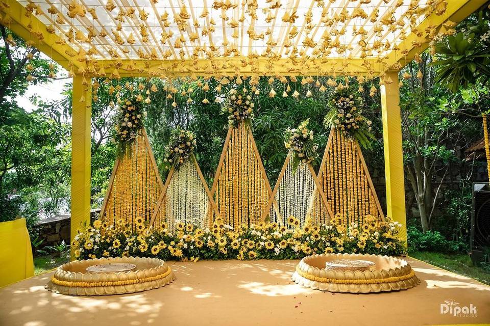 Haldi decor