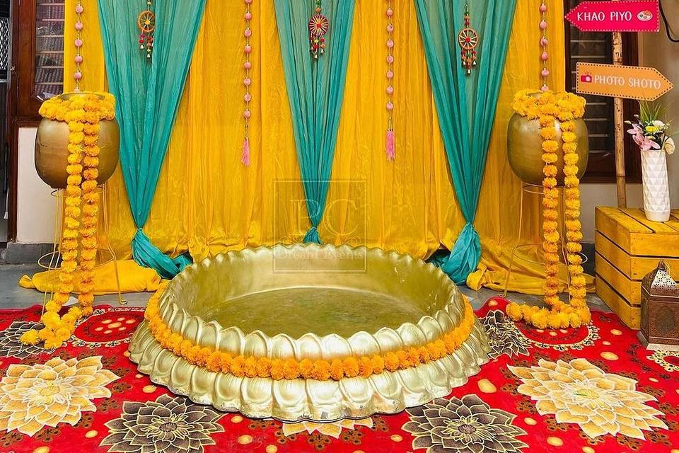 Haldi decor